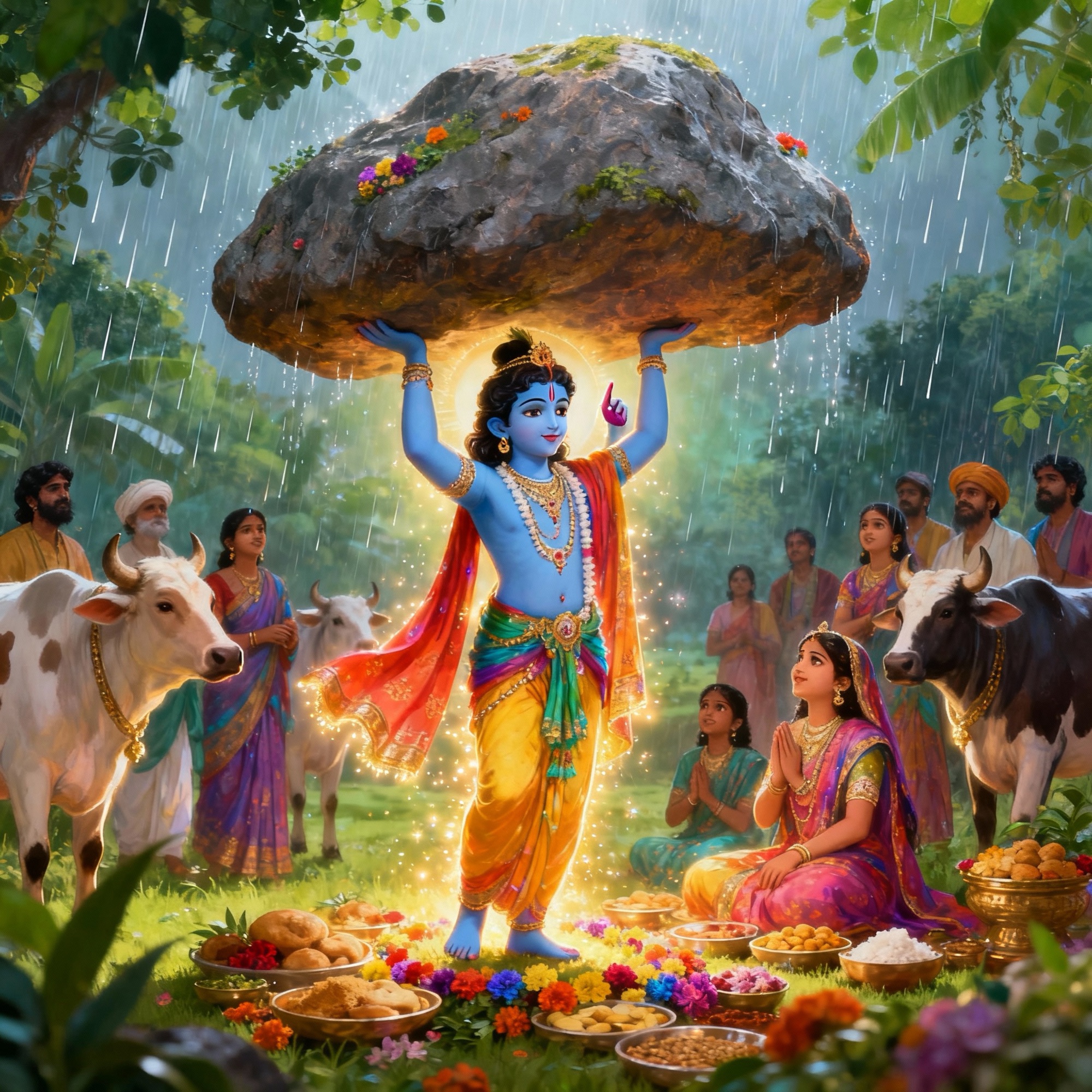 Govardhan Puja 2025 Date, Muhurat, Vidhi, Katha & Significance in Hindi