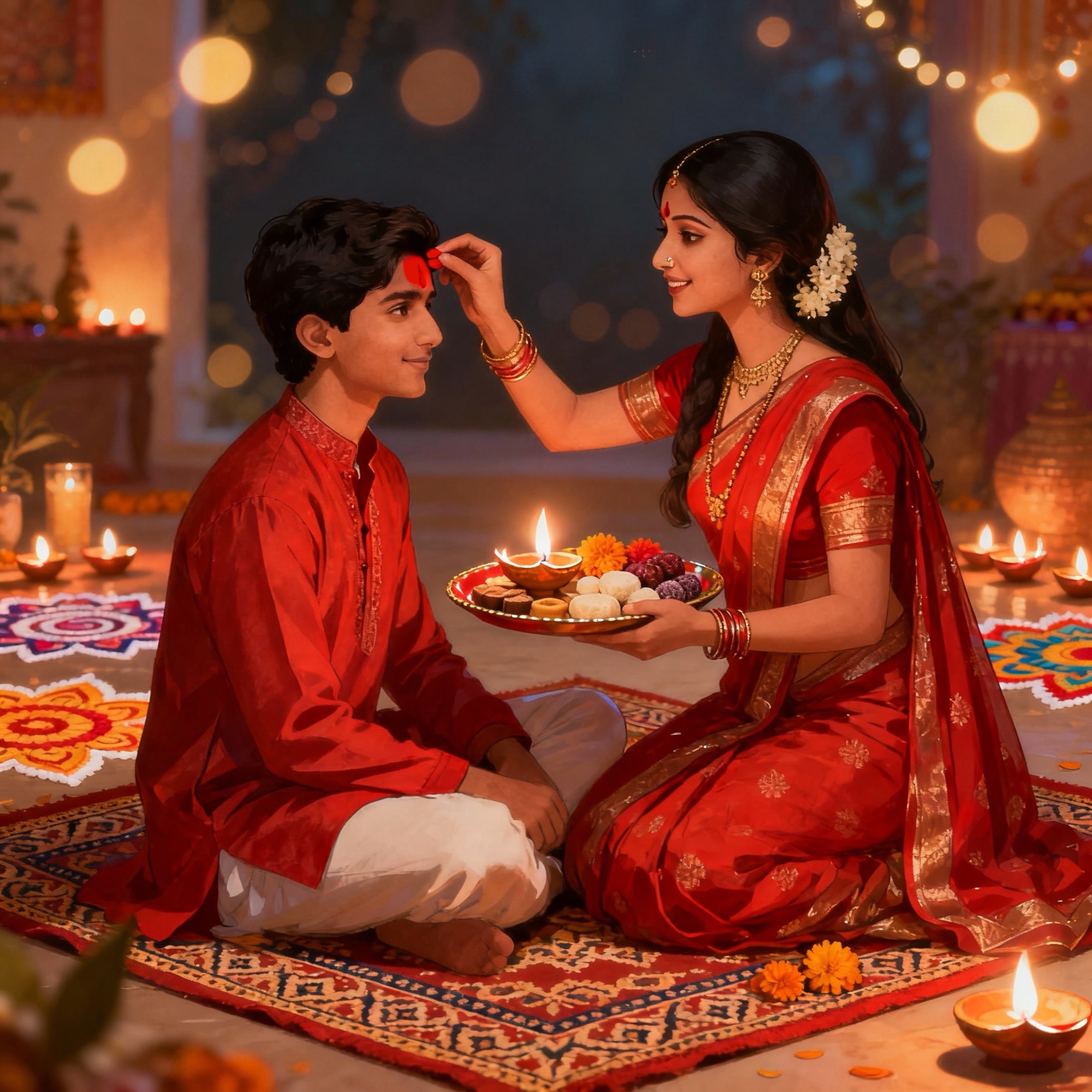 Bhai Dooj 2025 Date, Muhurat, Vidhi, Katha & Significance in Hindi